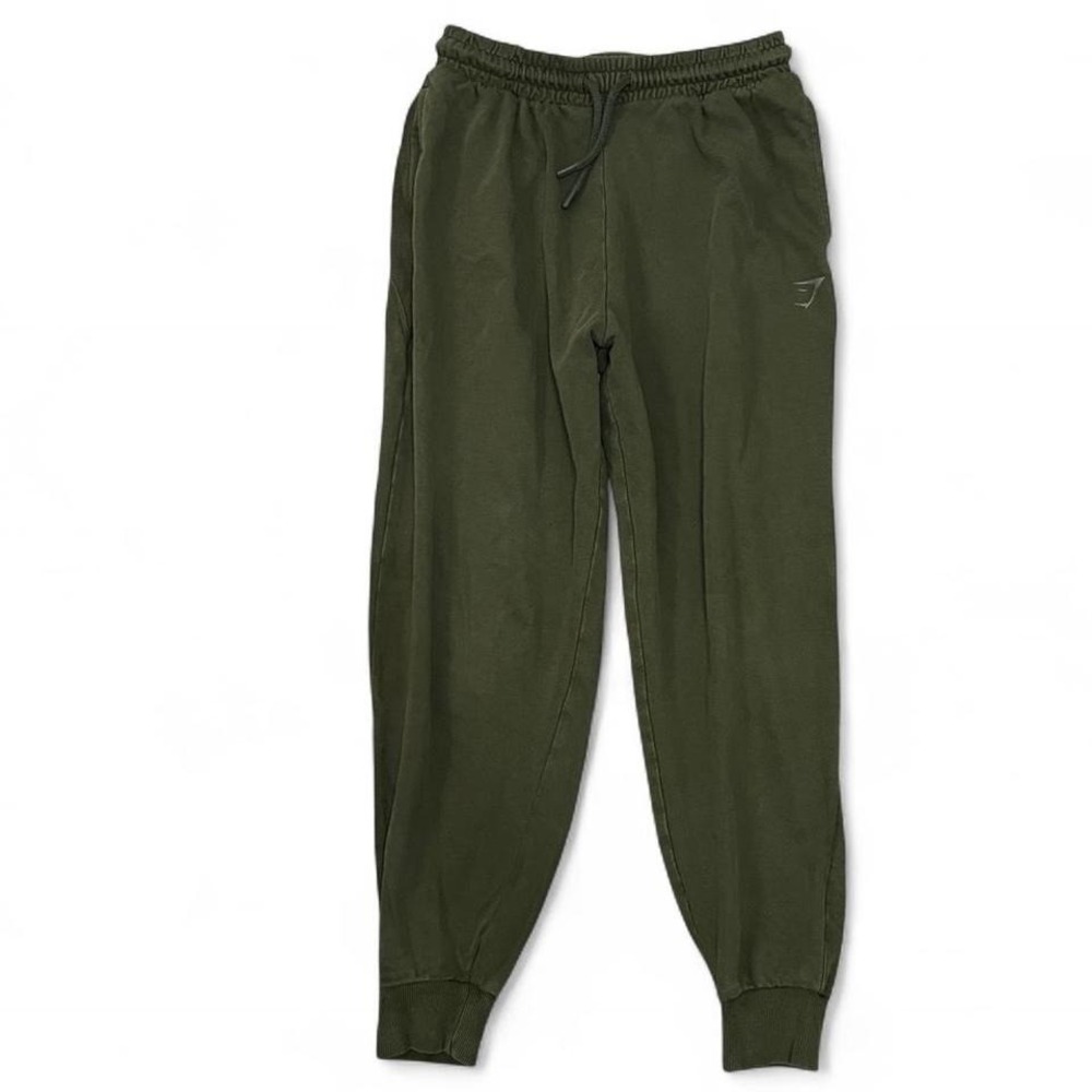 Gymshark Green Jogger Sweatpants Womens Small Gymwear Fitness